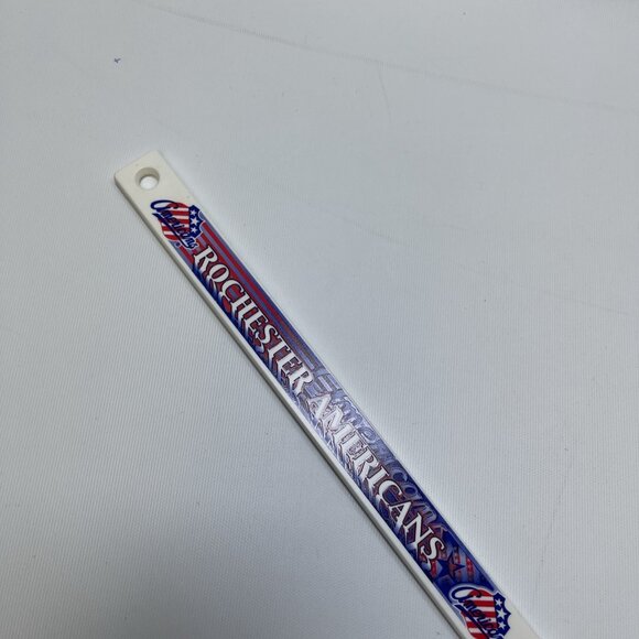 AHL Official Rochester Americans Mini Hockey Stick USA White Sher-Wood NEW - Picture 2 of 4